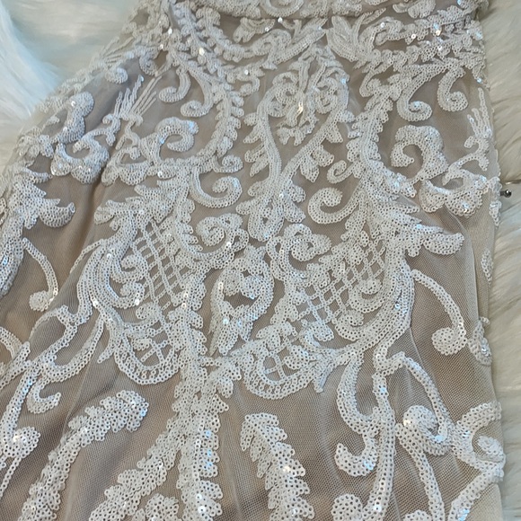 Wedding boho sequence dress  size small or size 5/6 PROM - Picture 7 of 17